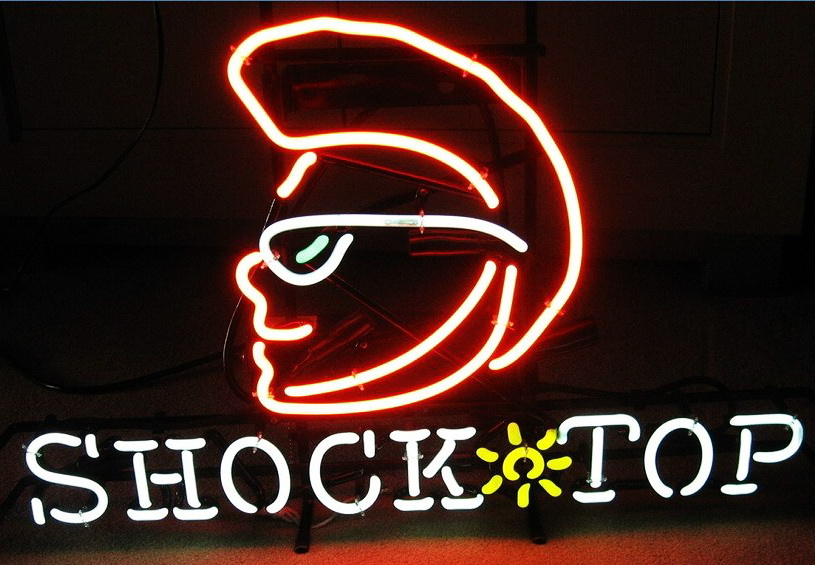 Shock Top Beer Neon Sign